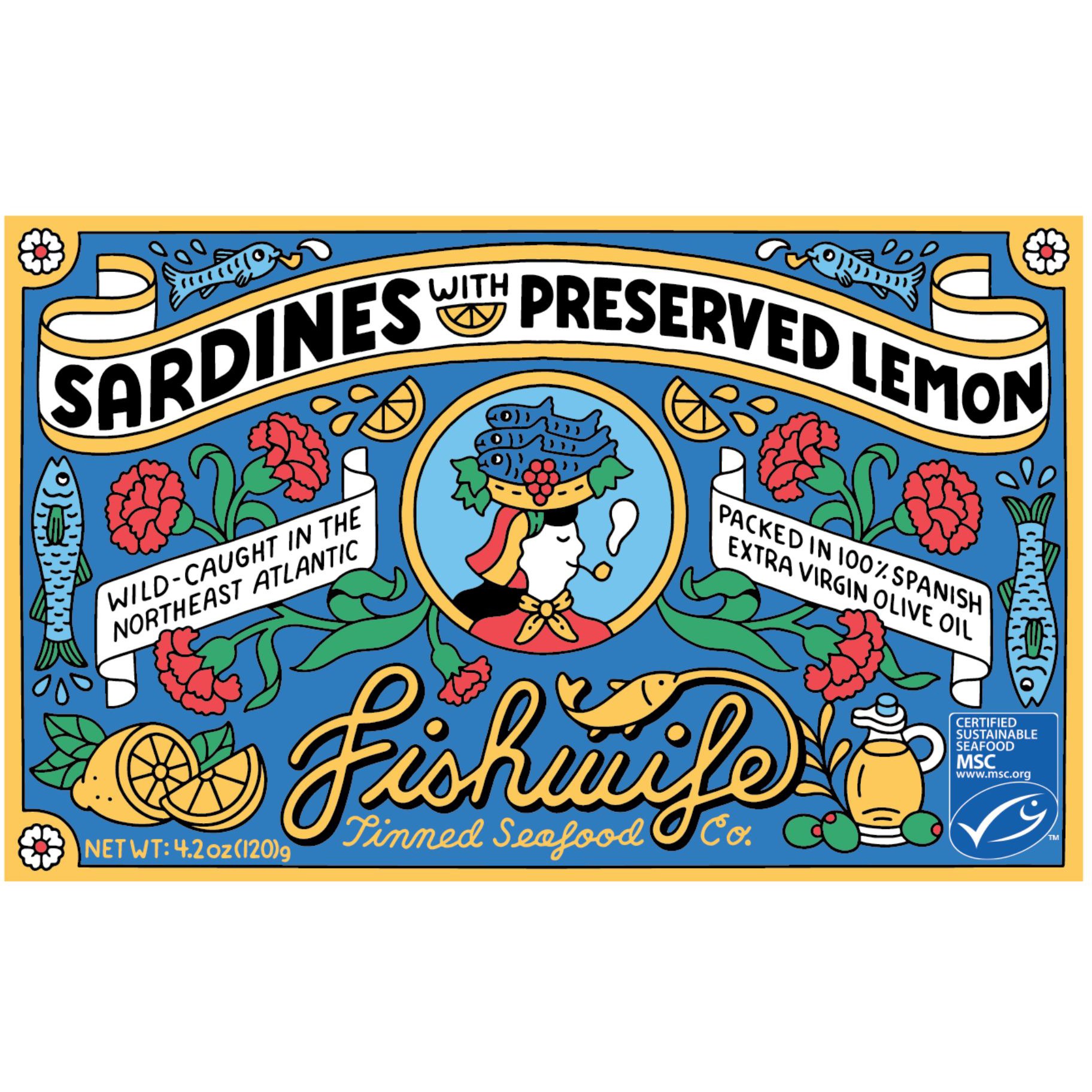 Fishwife Sardines With Preserved Lemon Preserved Lemon