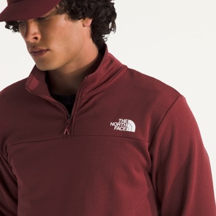 The North Face Cedar Trail Grid Fleece Quarter-Zip Jacket - Men's 5