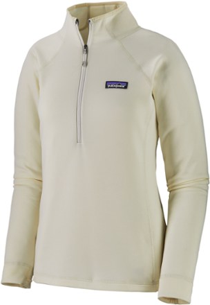 patagonia quarter zip birch white