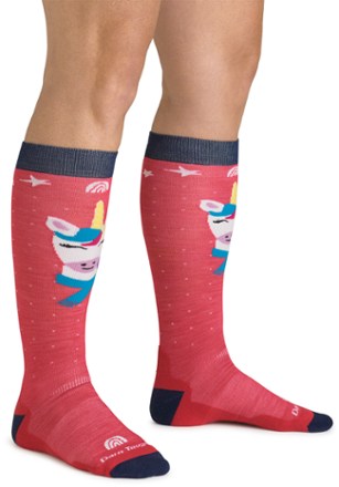 Darn Tough Magic Mountain Over-The-Calf Midweight Ski and Snowboard Socks - Kids' 2