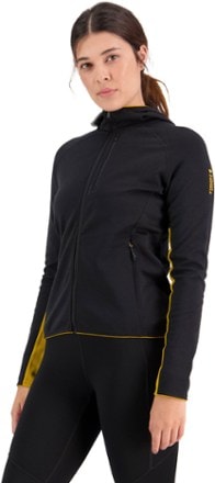 Mons Royale Approach Merino Gridlock Hood Jacket - Women's 1