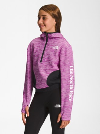 The North Face Trailwear Half-Zip Fleece Top - Girls' 2