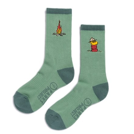 Parks Project Peanuts x Parks Project Trail Crew Socks - 2 Pairs Side two