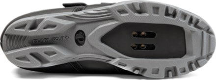 PEARL iZUMi All-Road v5 Bike Shoes - Women's Sole view (Black/Smoked Pearl)