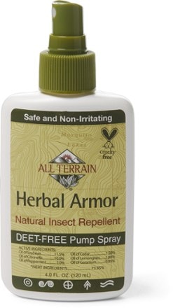 All Terrain Herbal Armor DEET-Free Natural Insect Repellent Pump Spray - 4 fl. oz. 0