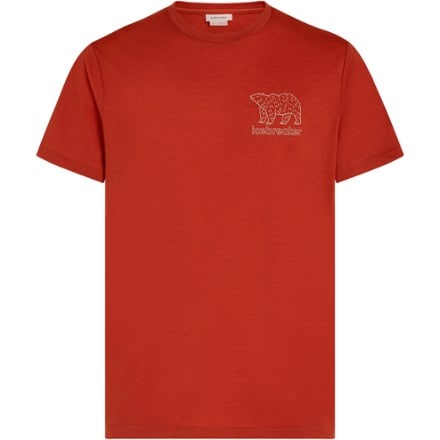 Icebreaker Merino 150 Tech Lite Forest Footsteps T-Shirt - Men's 0