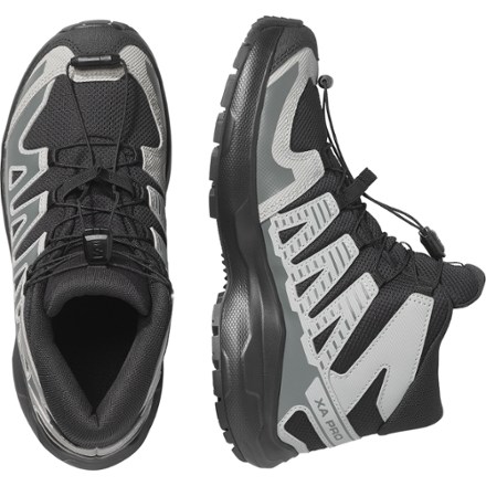 Salomon XA Pro Mid Waterproof Junior Trail-Running Shoes - Kids' 4