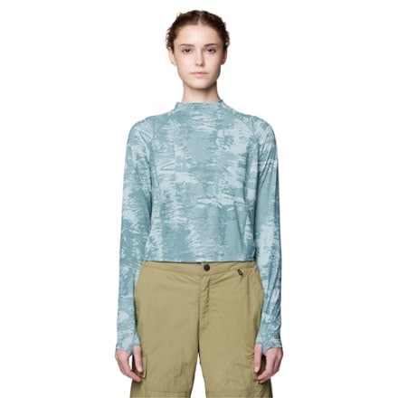 Mountain Hardwear Crater Lake Long-Sleeve Crop Top - Women's 0