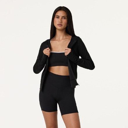 Vuori AllTheFeels Mini Full-Zip Hoodie - Women's 4