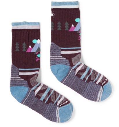 Smartwool Hike Light Cushion Under Stars Crew Socks - Women's 0