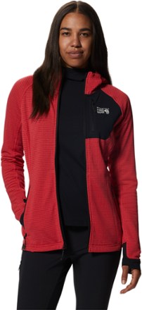 Mountain Hardwear Polartec Power Grid Full-Zip Hoodie - Women's 5