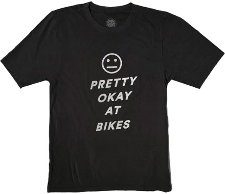 Ostroy Pretty Okay At Bikes T-Shirt 0