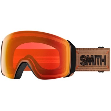 Smith 4D MAG XL Low-Bridge Fit ChromaPop Snow Goggles with Lens Protector 0