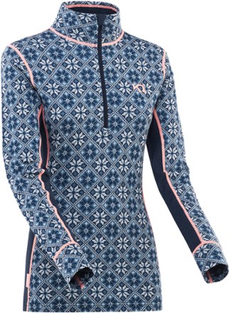 Kari Traa Rose Half-Zip Base Layer Top - Ebony - Women
