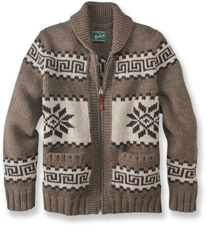 beige crochet cardigan