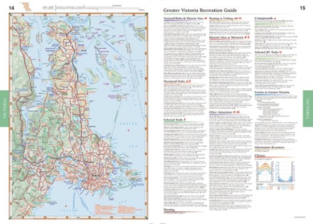 Benchmark Maps British Columbia Road and Recreation Atlas 2
