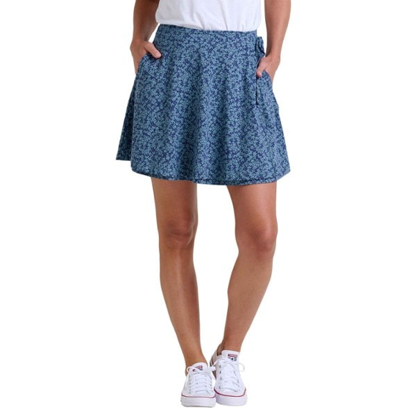 On Body Image of color True Navy Tonal Print