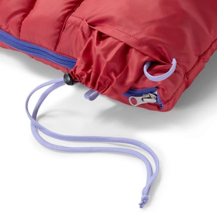 REI Co-op Kindercamp 40 Sleeping Bag - Kids' Zipper detail