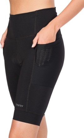 Terry Holster Hi-Rise Cycling Shorts - Women's 2