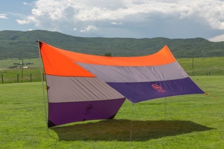 Deep Creek Tarp Medium Orange Taupe Eggplant M