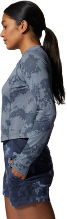 Mountain Hardwear Crater Lake Long Sleeve Crop Top - Women's 3
