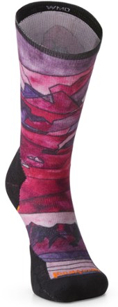 Smartwool Athlete Edition Run Print Crew Socks - Women's 1
