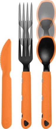 Jetboil TrailWare Utensil Set Fork and spoon extend to over 10 in.