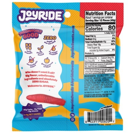 JOYRIDE ZERO Sugar Berry Gummy Guppies 1
