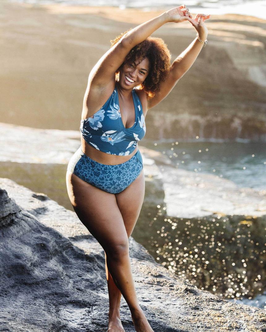 Location Image for Zip Pocket Swimsuit Bottoms - Women's