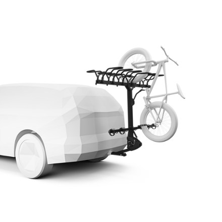 YONTUO Rear Bike Rack With GPS Reflector/AirTag Mount – Adjustable, Holds 115 Lbs, Fits 26”-29” Bikes, Anti-Theft Screws