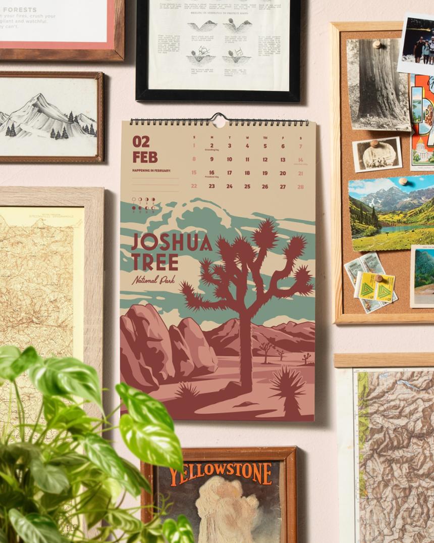 Location Image for 2026 National Parks Calendar