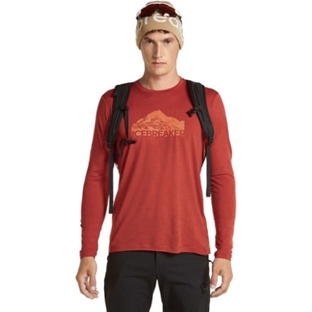 Icebreaker Merino 150 Tech Lite Long-Sleeve T-Shirt Aoraki Explorer - Men's 3