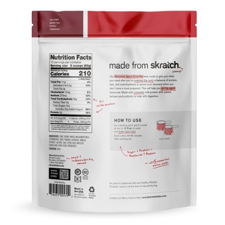 Skratch Labs Sport Recovery Drink Mix - 12 Servings 1