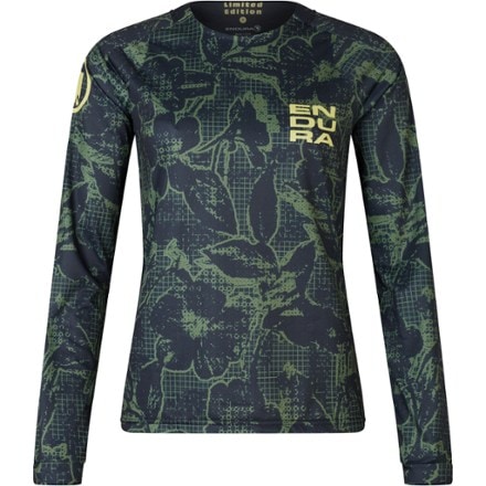 Endura Floral LTD Printed Long-Sleeve Bike Jersey - Women's 0