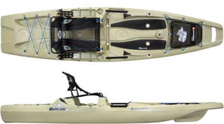 Perception Outlaw 11.5 Sit-On-Top Kayak 0