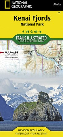 National Geographic Kenai Fjords National Park Topographic Map 0
