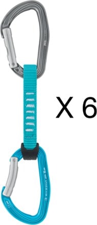 Petzl Djinn Axess Quickdraws - Package of 6 0