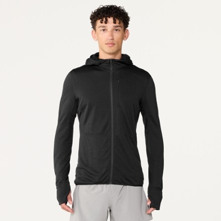 Icebreaker Merino Blend 200 RealFleece Descender Long-Sleeve Zip Hoodie - Men's 1