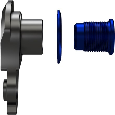 Wheels Manufacturing Universal Derailleur Hanger 487-6 for SRAM UDH Trek ABP MTB Frames - Blue 1