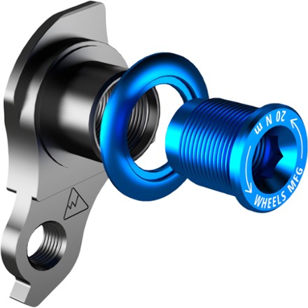 Wheels Manufacturing Universal Derailleur Hanger 487-5 for SRAM UDH Trek ABP MTB Frames - Teal 0