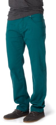 green and black plaid pants