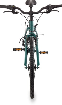 Co-op Cycles REV CTY 24 Kids' Bike Front view (Evergreen)