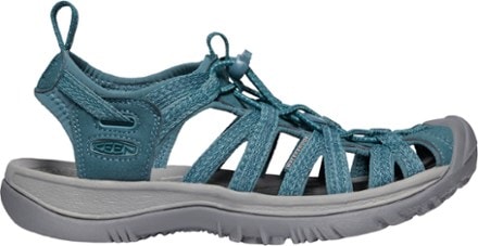 KEEN Whisper Sandals - Women's Side view (Smoke Blue)