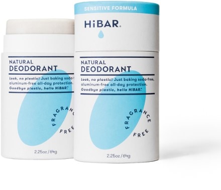 HiBAR Natural Deodorant UNSCENTED (sold as a single tube of deodorant)