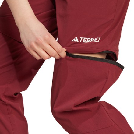 adidas Terrex Utilitas Hiking Zip-Off Pants - Women's 5