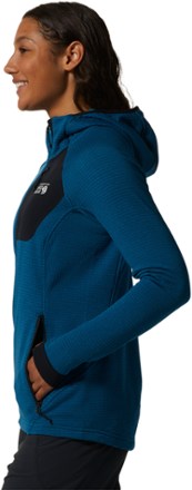 Mountain Hardwear Polartec Power Grid Full-Zip Hoodie - Women's 2