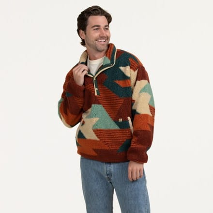 The Landmark Project Traverse Half-Snap Sherpa Fleece 10