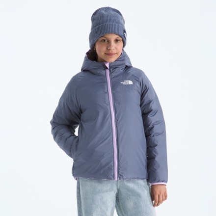The North Face Reversible Perrito Hooded Insulated Jacket - Girls' 4