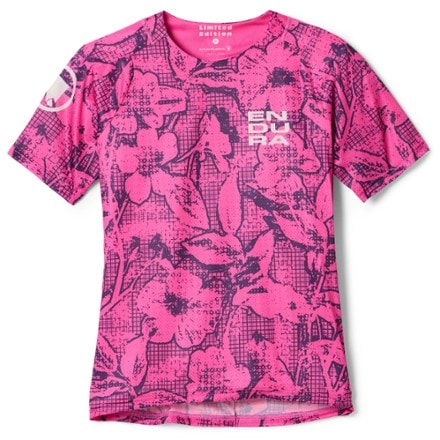 Endura Grid Floral LTD Printed Bike T-Shirt - Women's 1