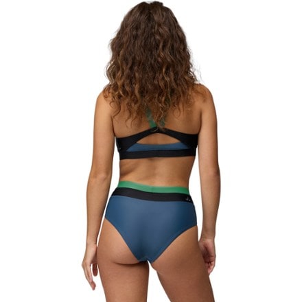 prAna Baja Bound High-Rise Swimsuit Bottoms - Women's BLUFF BLUE (Top not included)